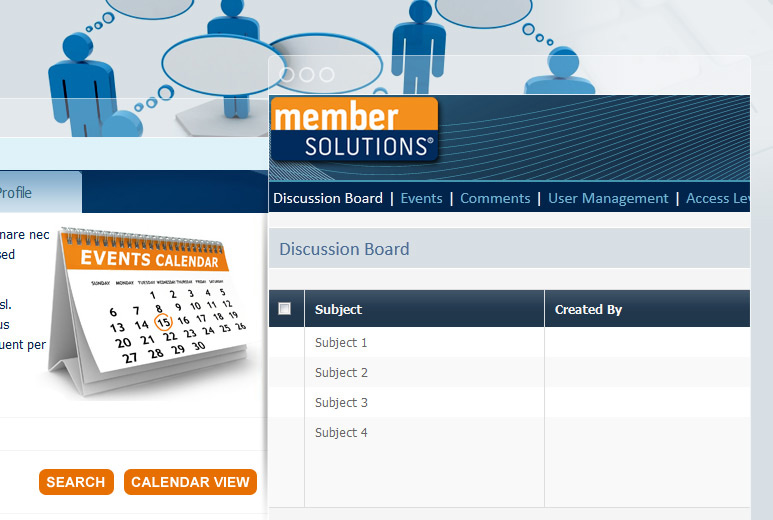 Custom SAAS Membership Management Portal