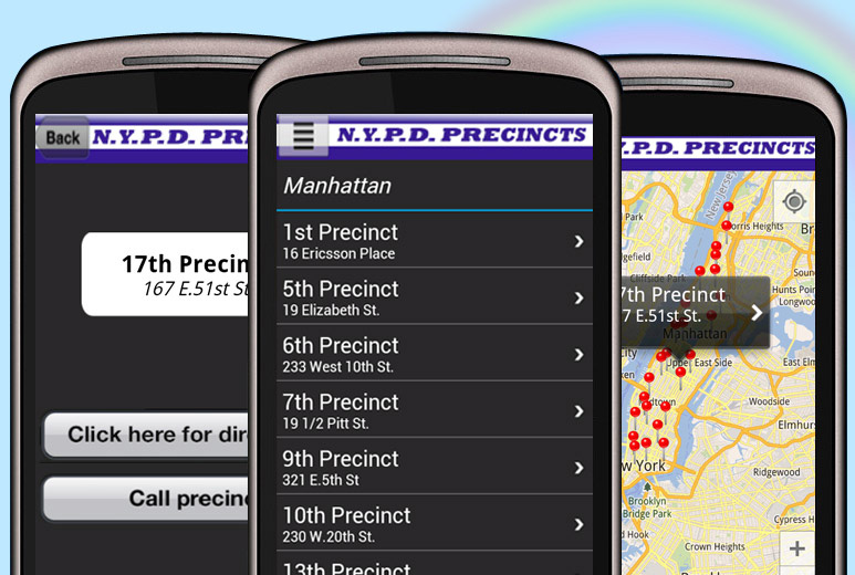 Mobile NYPD Precinct Directory