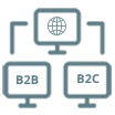 Internet B2B and B2C portals